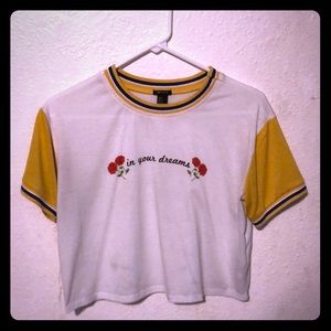 A crop top from forever 21